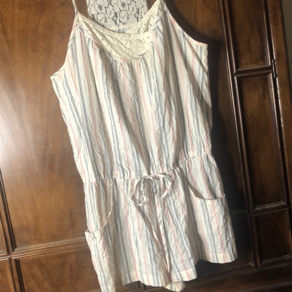 Mossimo linen romper XL